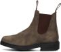 BLUNDSTONE Chelsea Boots Dress Boot Maat: 42 Materiaal: Nubuck Kleur: Taupe - Thumbnail 3