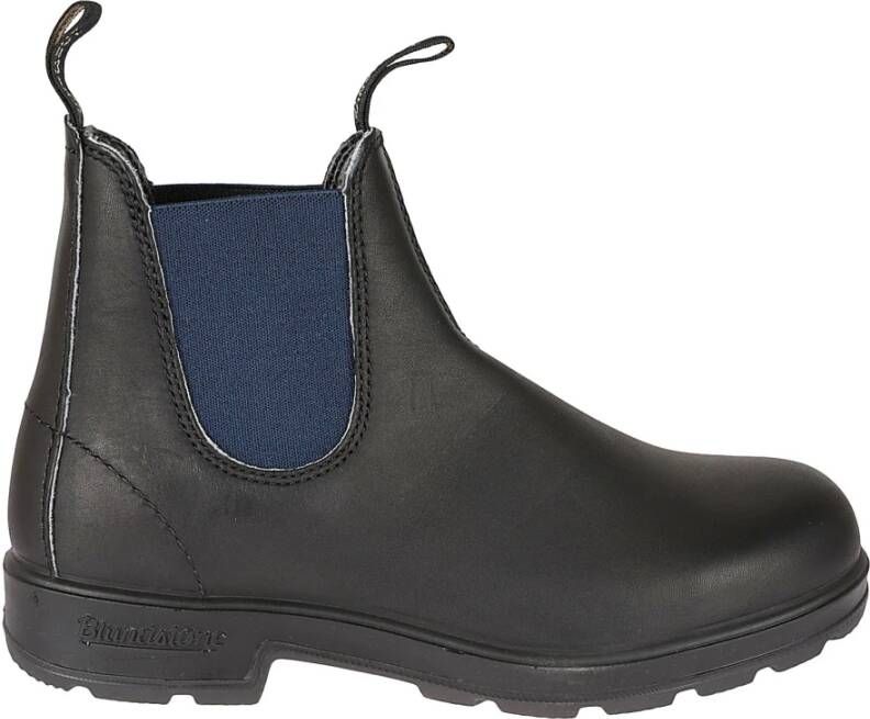 Blundstone Zwarte Chelsea Boots van Leder Black Dames