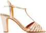 Bobbies Paris High Heel Sandals Yellow Dames - Thumbnail 1