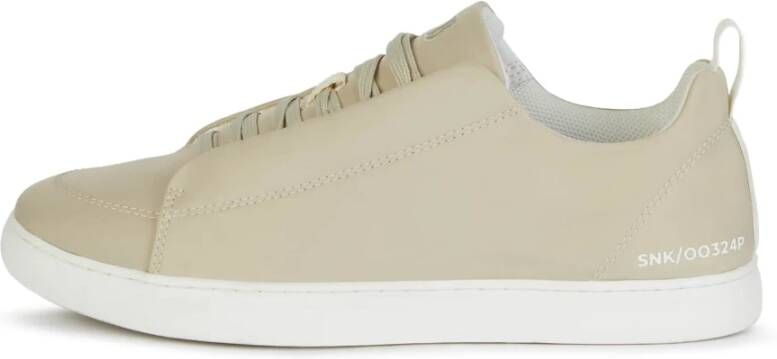 Boggi Milano B Tech Technische Stoffen Trainers Beige Heren