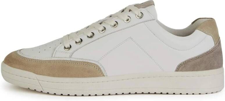 Boggi Milano Suède Sneakers Met Boxzool White Heren