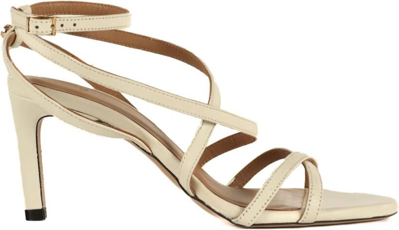 Boss High Heel Sandals Beige Dames