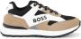 Boss Junior zwart wit kameel sneakers Black Dames - Thumbnail 1