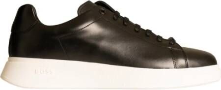 Boss Leren Sneaker van Black Heren