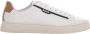 Boss Rhys-Tenn-Pusdth Leather sneakers with laces White Heren - Thumbnail 1