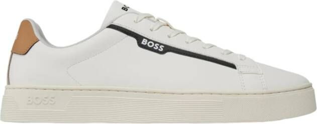 Boss Rhys Tenn Sneakers White Heren