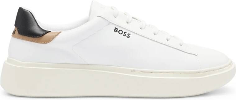 Boss Sneakers Wit Heren