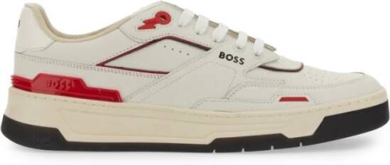 Boss Sportieve Sneakers voor Mannen White Heren