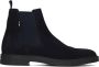 BOSS Chelsea Boots Heren Calev 1 Maat: 42 Materiaal: Leer Kleur: Blauw - Thumbnail 2