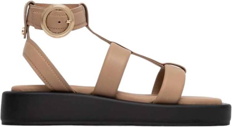 Boss Chic Scarlet Sandal Beige Dames