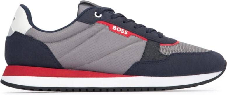 Boss Stijlvolle Sneakers voor Dagelijks Gebruik Gray Heren