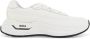 Boss Witte katoenen sneakers met klittenbandsluiting White Heren - Thumbnail 1