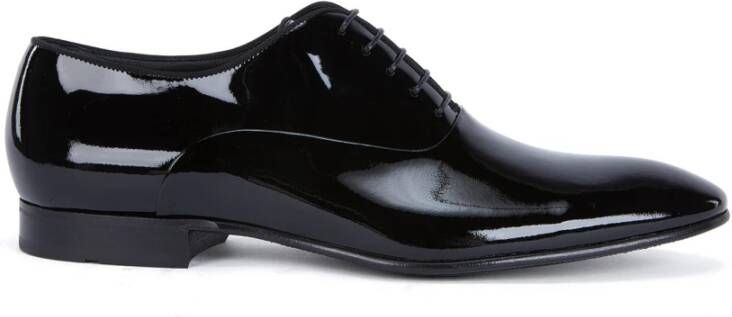 Boss Zwarte avond Oxford schoenen Black Heren