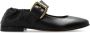 Bottega Veneta Zwarte platte schoenen met Intrecciato-detail Black Dames - Thumbnail 8