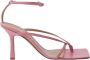 Bottega Veneta Elegante roze leren sandalen voor verfijnde stijl Pink Dames - Thumbnail 9