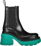 Bottega Veneta Flash enkellaarsjes met lug zool Black Dames - Thumbnail 1