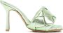 Bottega Veneta Groene Lido Sandalen Intrecciato Constructie Green Dames - Thumbnail 1