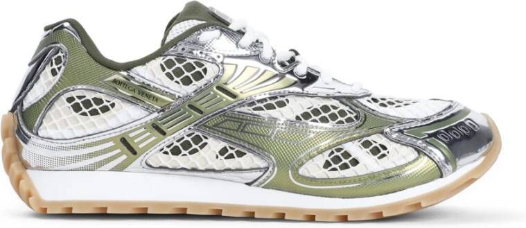 Bottega Veneta Groene Sneakers Stijlvol Aw24 Multicolor Dames