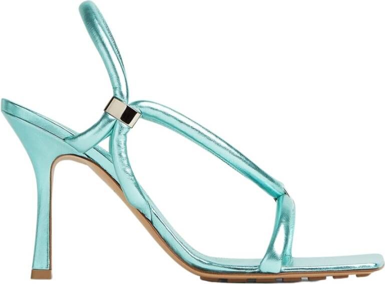 Bottega Veneta High Heel Sandals Blue Dames