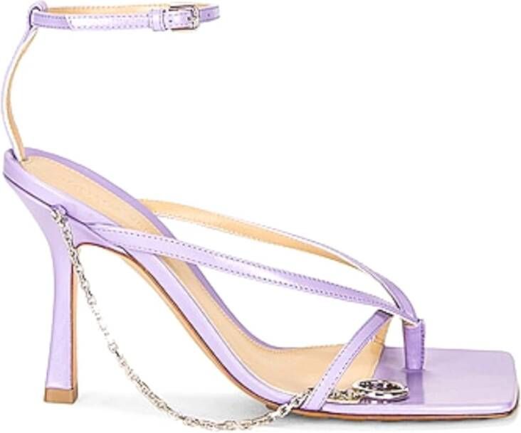 Bottega Veneta High Heel Sandals Purple Dames