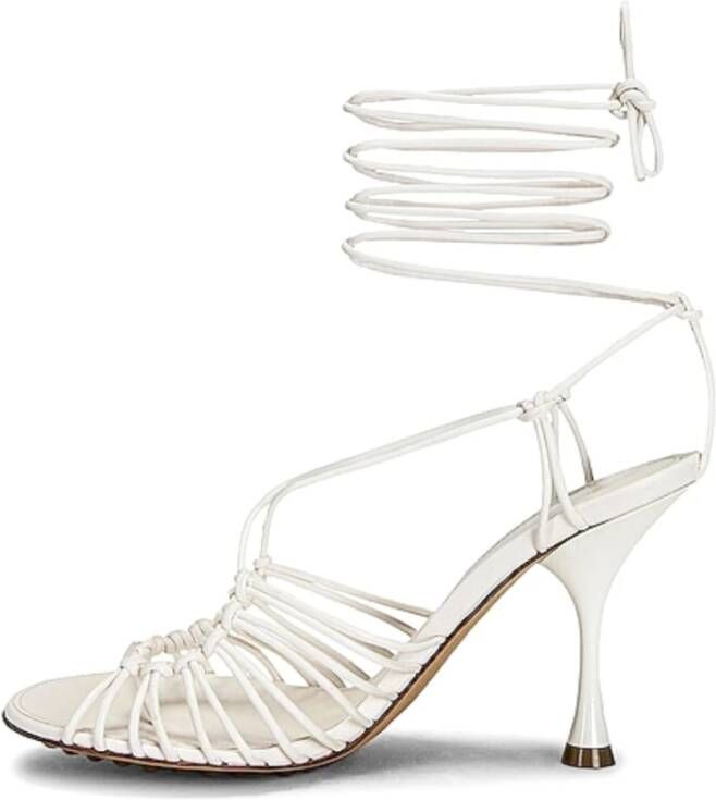 Bottega Veneta High Heel Sandals White Dames