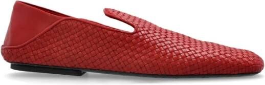 Bottega Veneta Instappers Adamo Red Dames