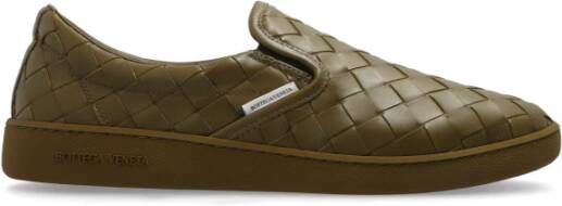 Bottega Veneta Instappers 'Sawyer' Green Heren