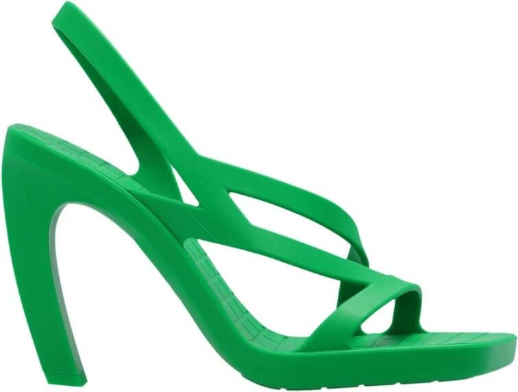 Bottega Veneta Jimbo hakken sandalen Groen Dames