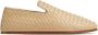 Bottega Veneta Klassieke Leren Loafer Schoen Beige Heren - Thumbnail 1