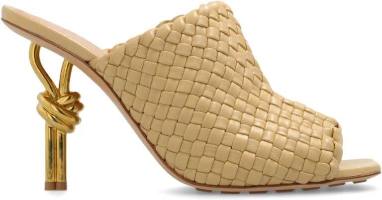 Bottega Veneta High Heel Sandals Beige Dames