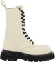 Bottega Veneta Lace-up Boots White Dames - Thumbnail 1