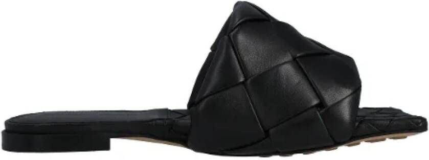 Bottega Veneta Leather flats Black Dames