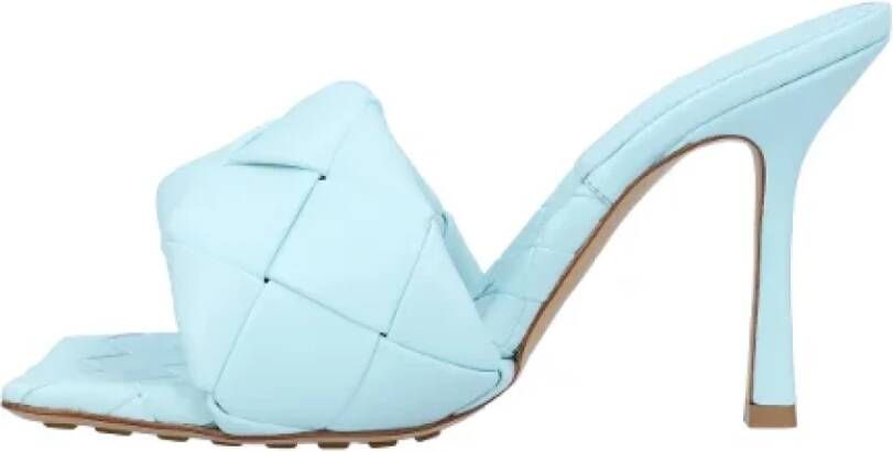 Bottega Veneta Leather heels Blue Dames