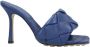 Bottega Veneta Leather mules Blue Dames - Thumbnail 1