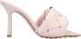 Bottega Veneta Leather mules Pink Dames - Thumbnail 1