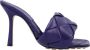 Bottega Veneta Leather mules Purple Dames - Thumbnail 1