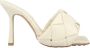 Bottega Veneta Leather mules White Dames - Thumbnail 1