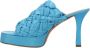 Bottega Veneta Leather sandals Blue Dames - Thumbnail 1