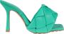 Bottega Veneta Leren sandalen voor warm weer Blauw Dames - Thumbnail 1