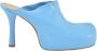 Bottega Veneta Leren Schoenen 100% Echt Blue Dames - Thumbnail 1