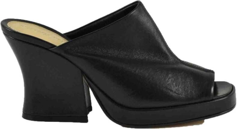 Bottega Veneta Leren Schoenen Black Dames