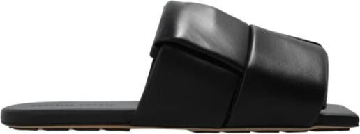 Bottega Veneta Patch slides Zwart Heren