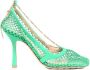 Bottega Veneta Groene Pumps met Kettingversiering Green Dames - Thumbnail 4