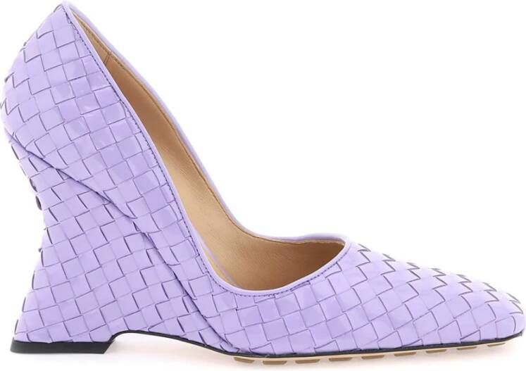 Bottega Veneta Prachtige Comet Pumps voor vrouwen Purple Dames