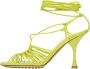 Bottega Veneta Hoge hak sandalen voor vrouwen Green Dames - Thumbnail 7