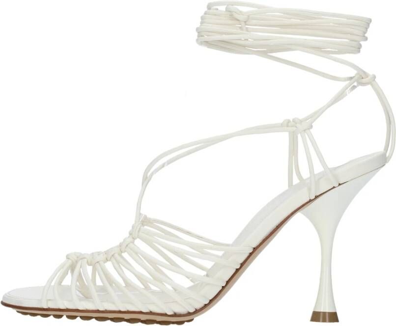 Bottega Veneta Sandalen Wit White Dames