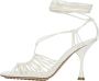 Bottega Veneta Sandalen Wit White Dames - Thumbnail 1