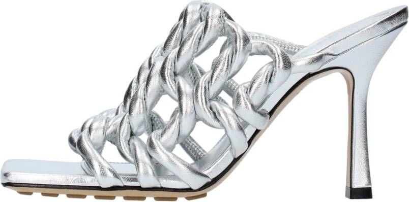 Bottega Veneta Sandalen Zilver Gray Dames