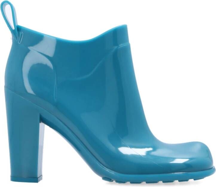 Bottega Veneta Shine heeled rubber boots Blauw Dames