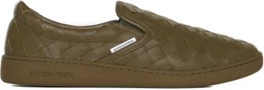 Bottega Veneta Slip On Sneakers Green Heren